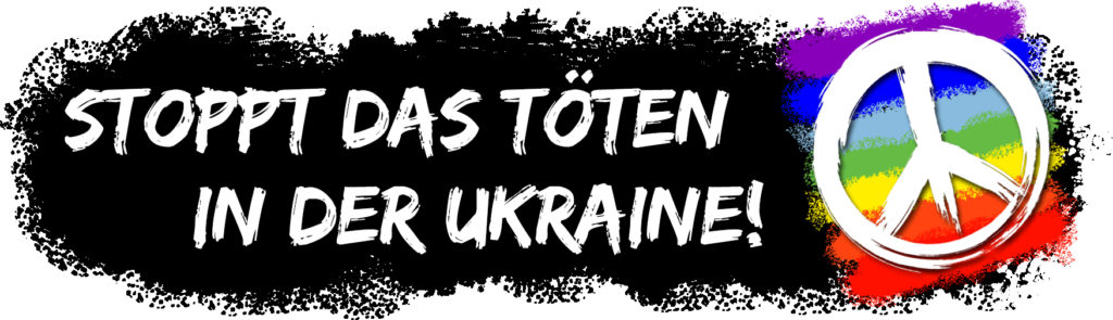 Friedensgruppen rufen zu Antikriegs-Aktionen zum Jahrestag des russischen Angriffs auf die Ukraine auf 1 Logo kur freistehend jpg