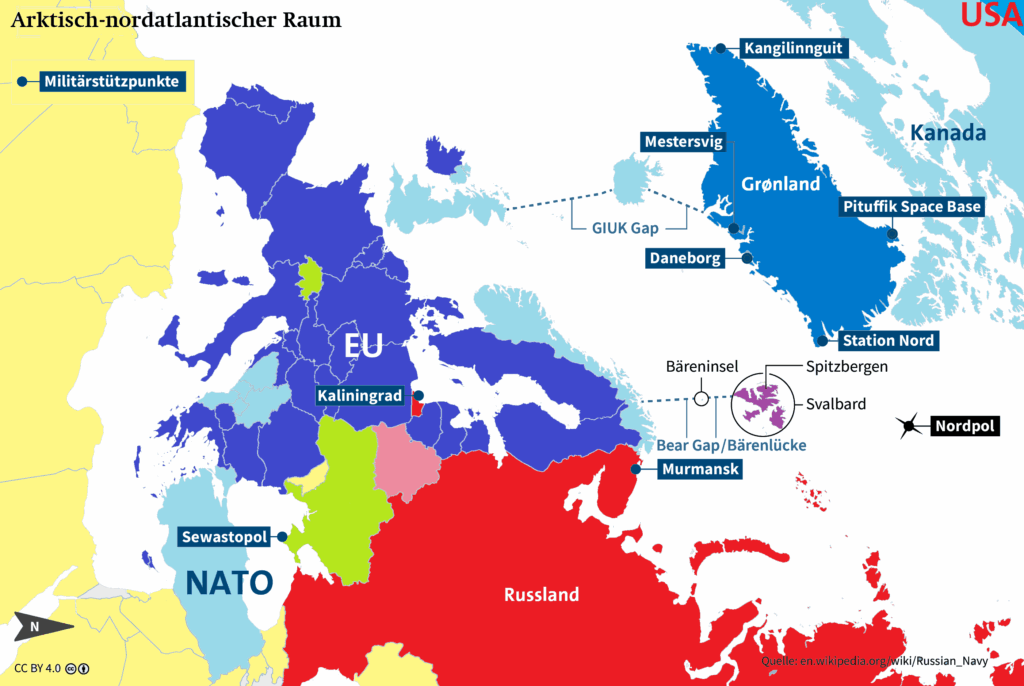 Arktisch Nordatlantischer Raum